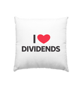 I Love Dividends - Kissen 40x40cm