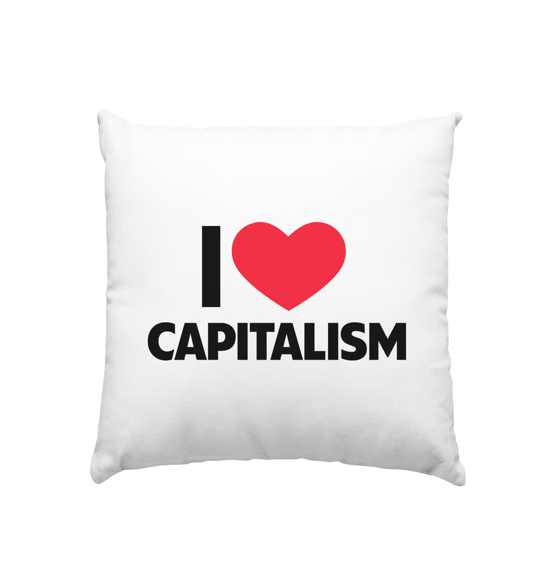 I Love Capitalism - Kissen 40x40cm