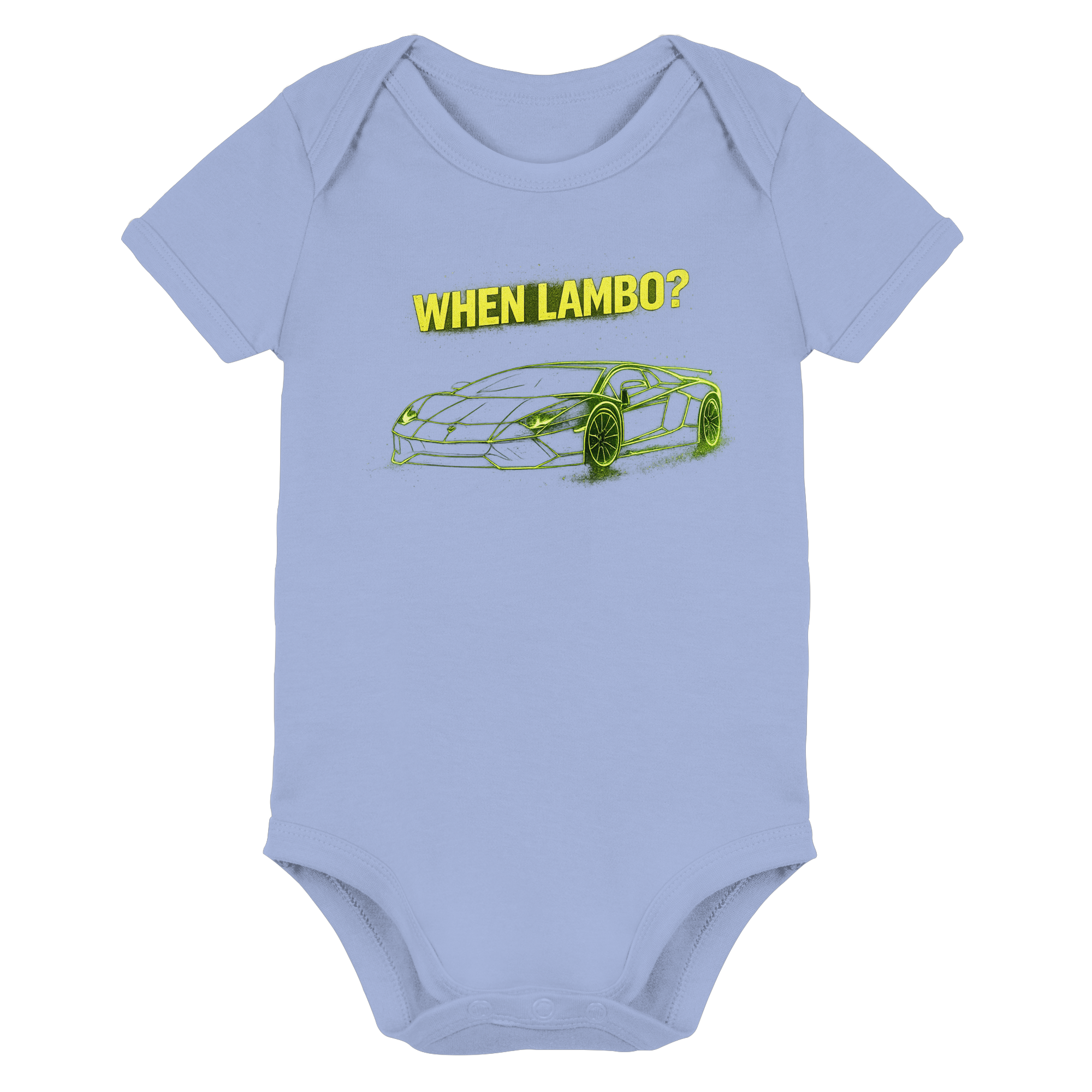 When Lambo - Organic Baby Bodysuit