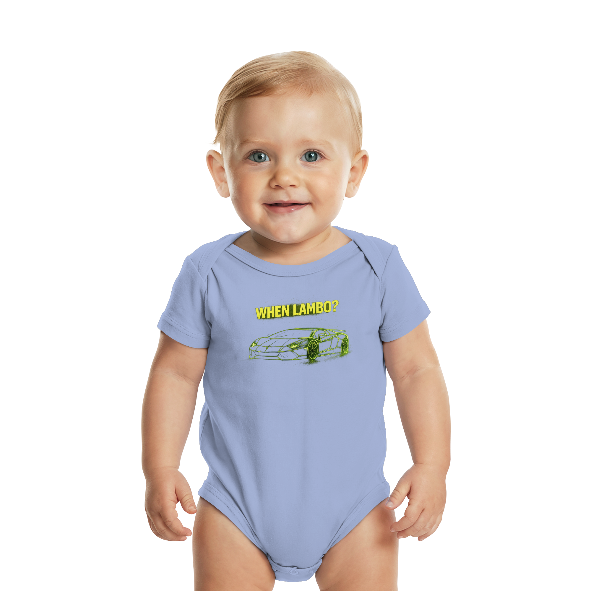 When Lambo - Organic Baby Bodysuit