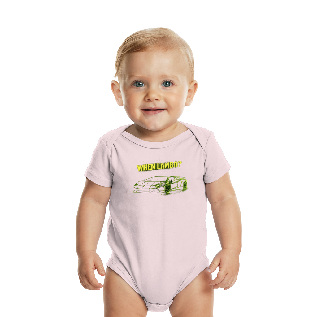 When Lambo - Organic Baby Bodysuit