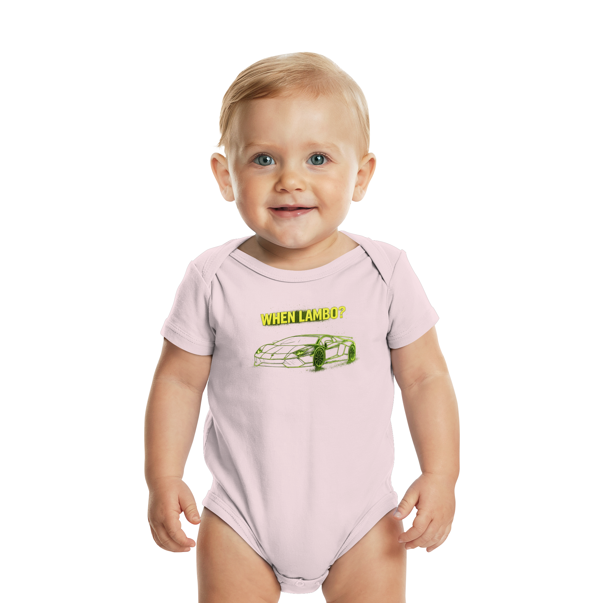 When Lambo - Organic Baby Bodysuit