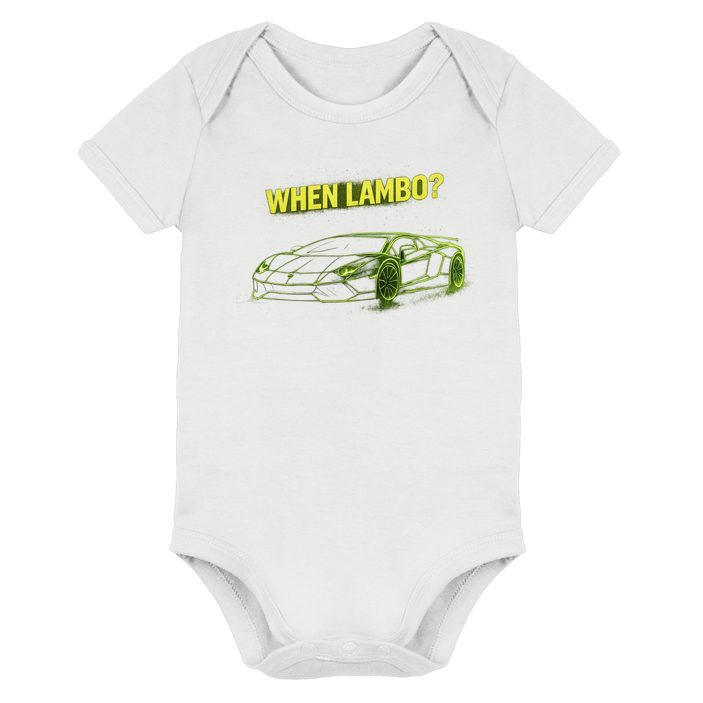 When Lambo - Organic Baby Bodysuit