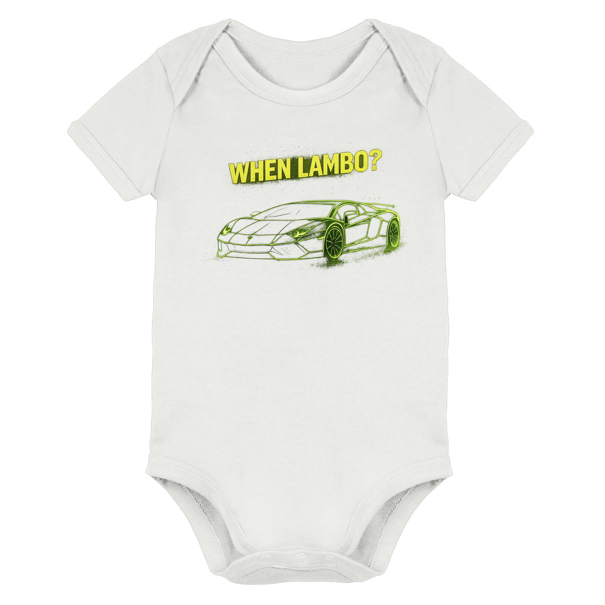 When Lambo - Organic Baby Bodysuit