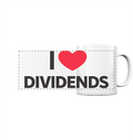 I Love Dividends - Panorama Tasse