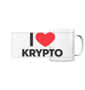 I Love Krypto - Panorama Tasse