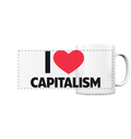 I Love Capitalism - Panorama Tasse