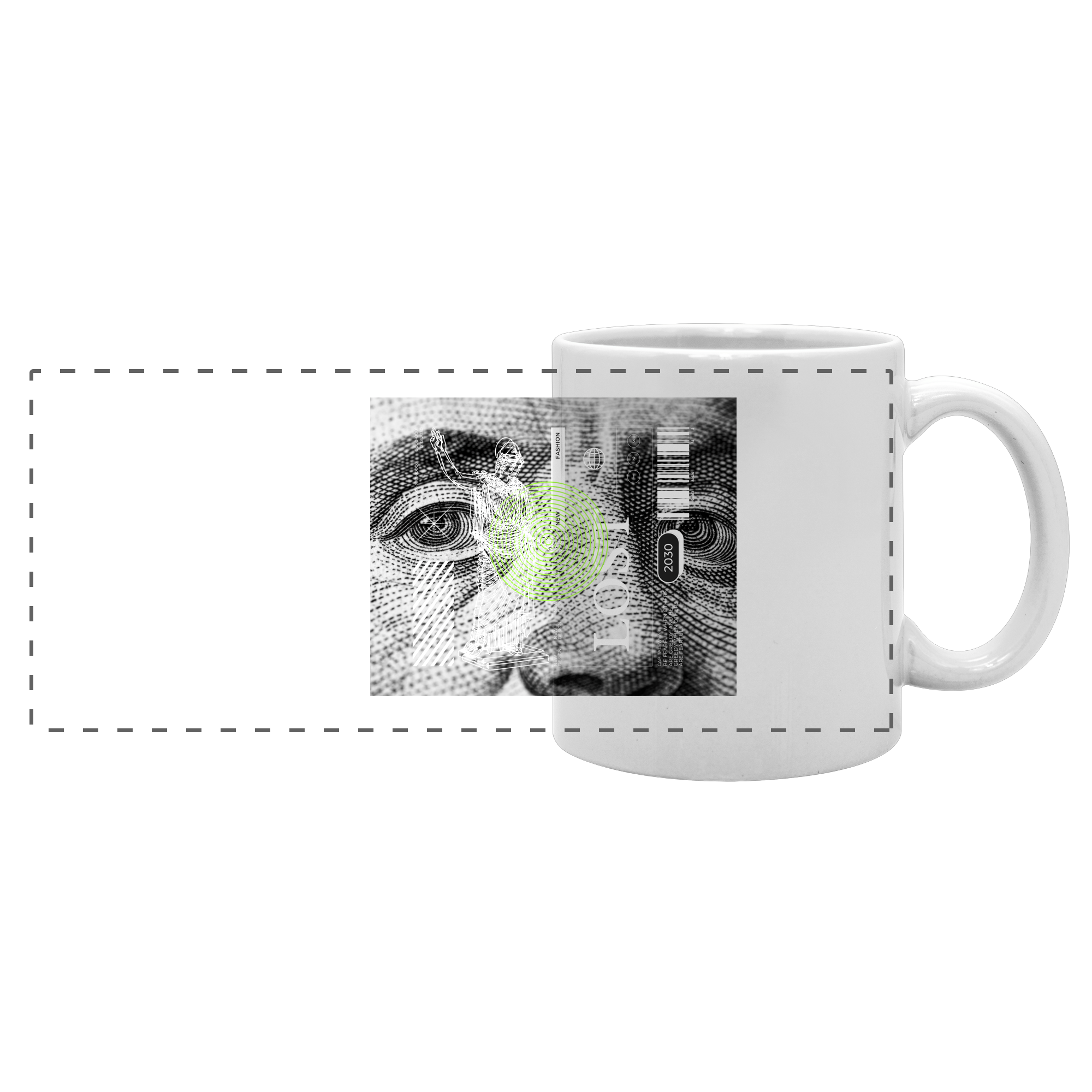 Benjamin Franklin  - Panorama Tasse