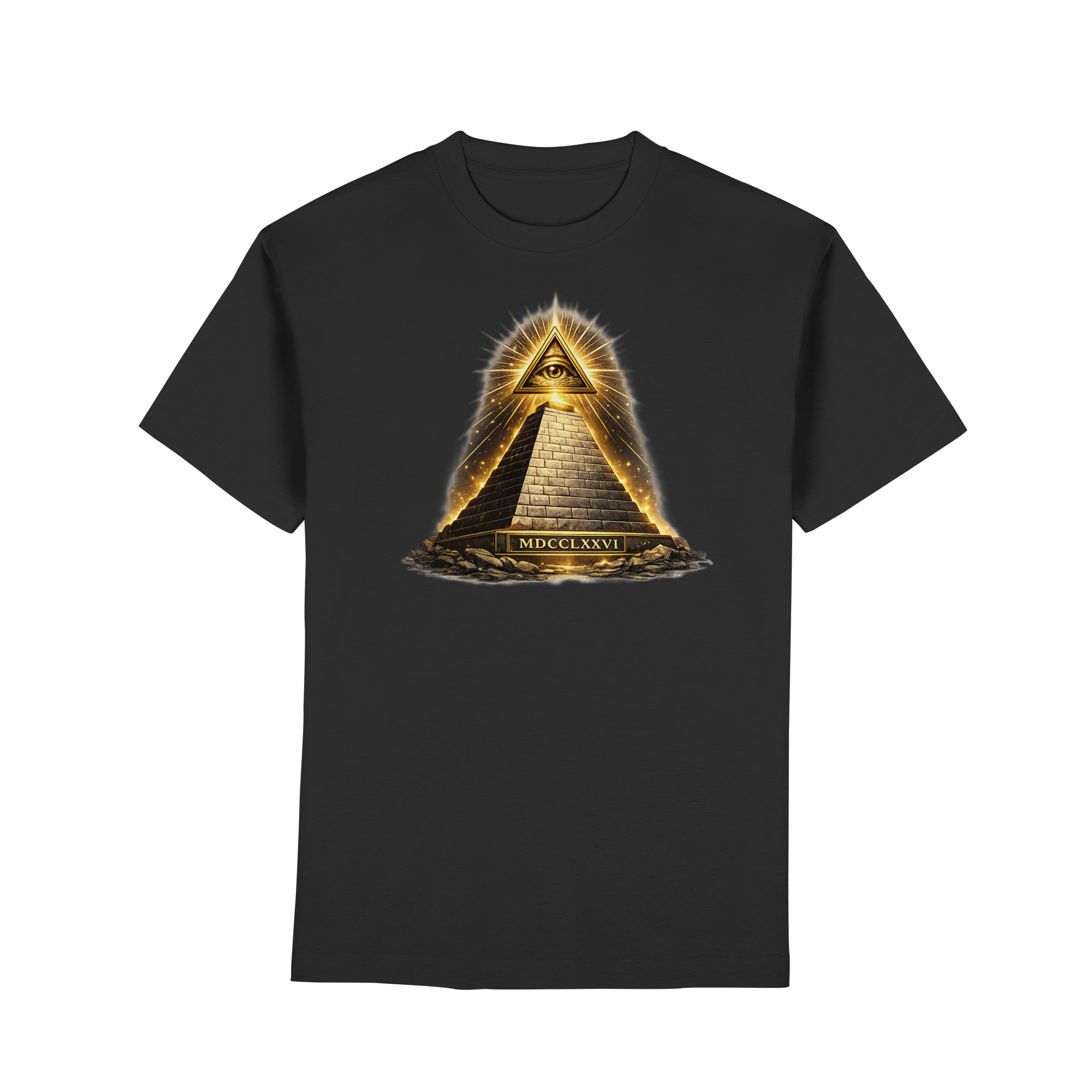 Pyramide allsehend - Premium Classic T-Shirt