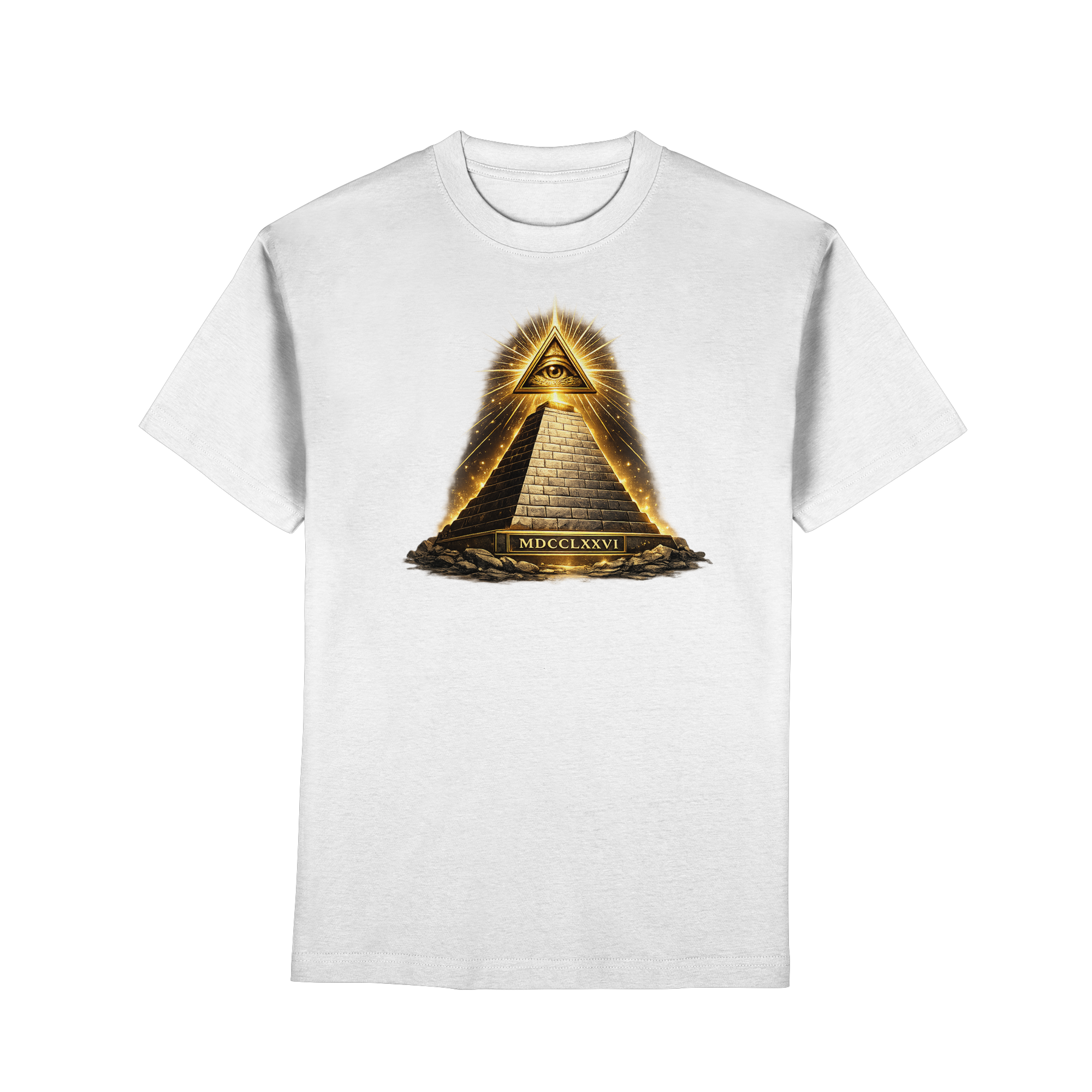 Pyramide allsehend - Premium Classic T-Shirt